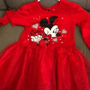 Toddler girl Mickey Mouse shirt